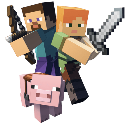 Minecraft Character Fivius S Character Render Service - Bonecos Minecraft  Para Imprimir - 1920x1080 PNG Download - PNGkit