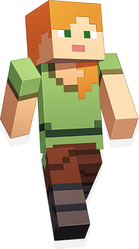 minecraft block character png #11534