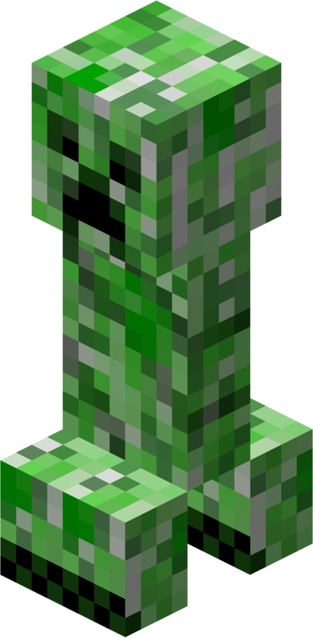 image creeper transparent minecraft xbox png #11517