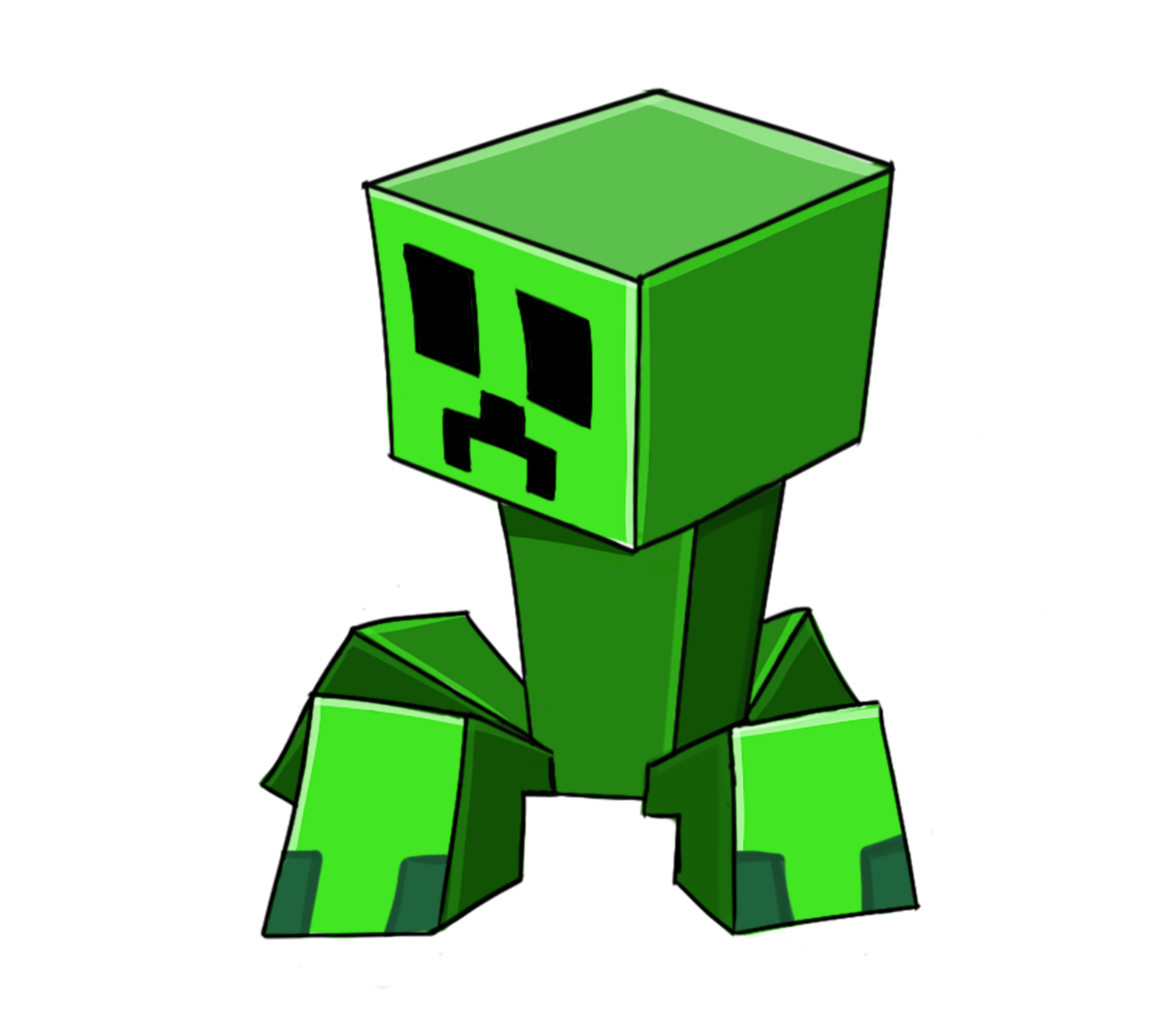 minecraft little png creeper redsheep collestion #11449