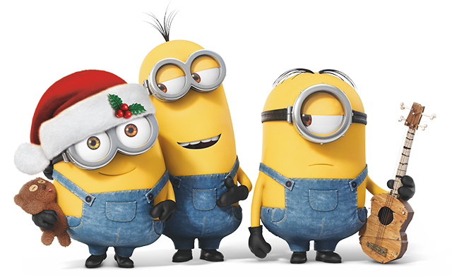 minions png santa #9697