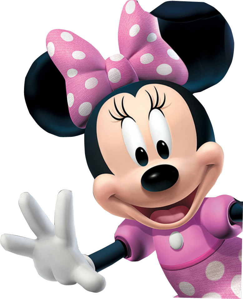 Hello Minnie Mouse Waving Hand #40268