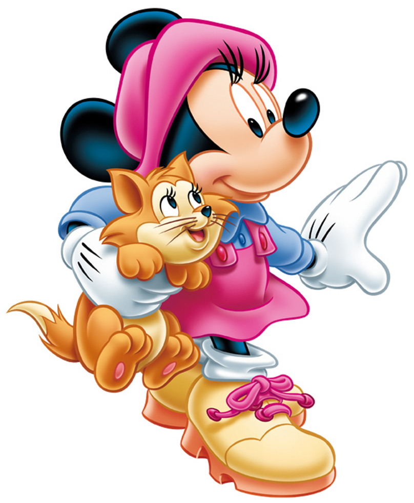 Kitty Minnie Mouse Cute Pink Clothes, Shoes, White Gloves #40239