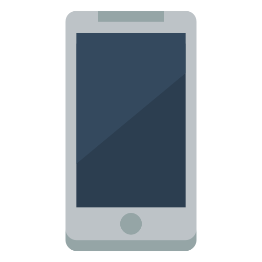 device mobile phone icon small flat iconset paomedia 9804