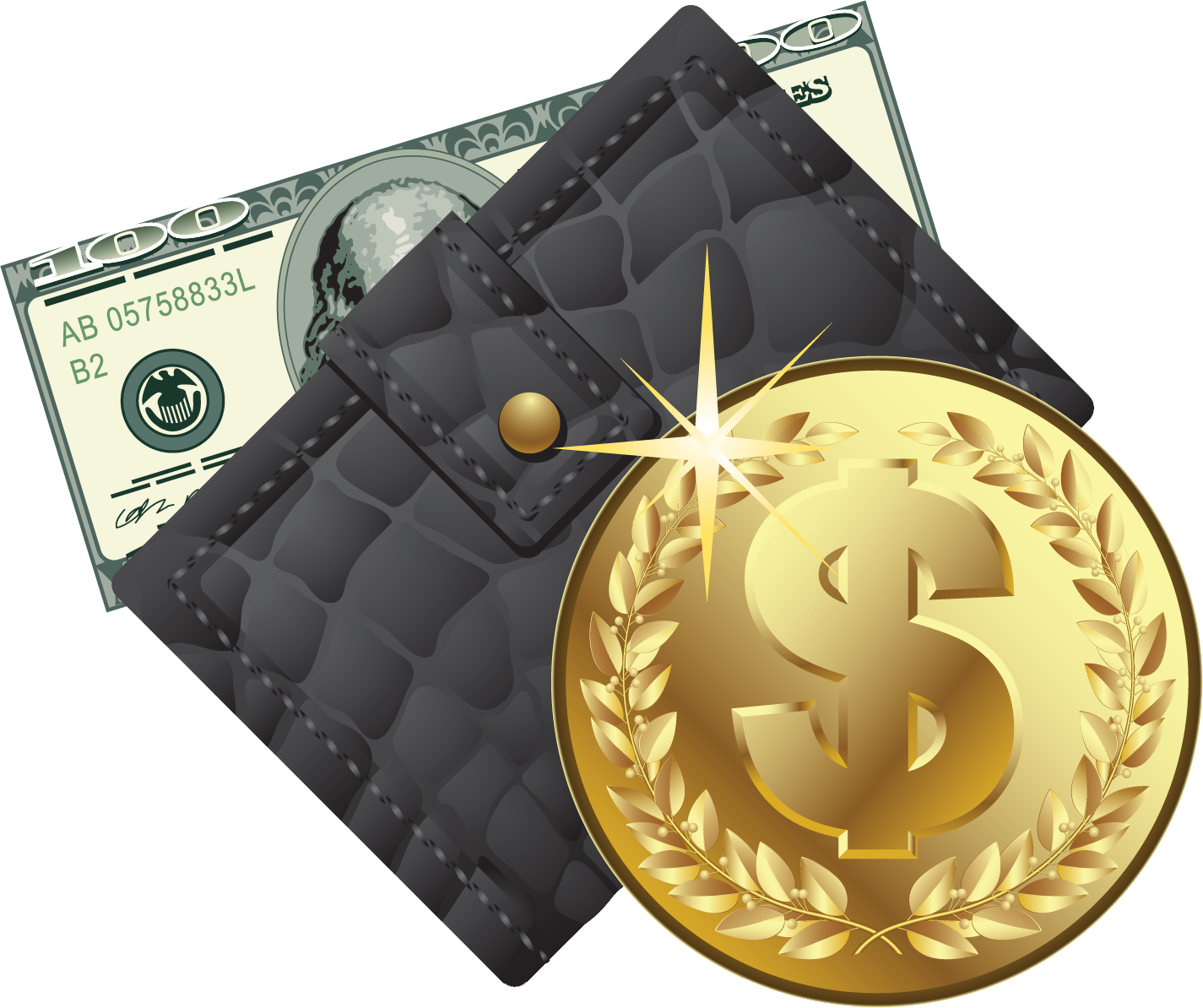 gold dollar money pictures download #8322