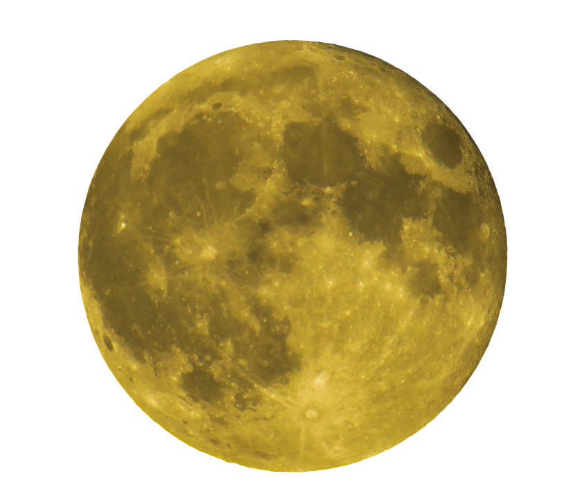 photo moon full moon png yellow night #10148