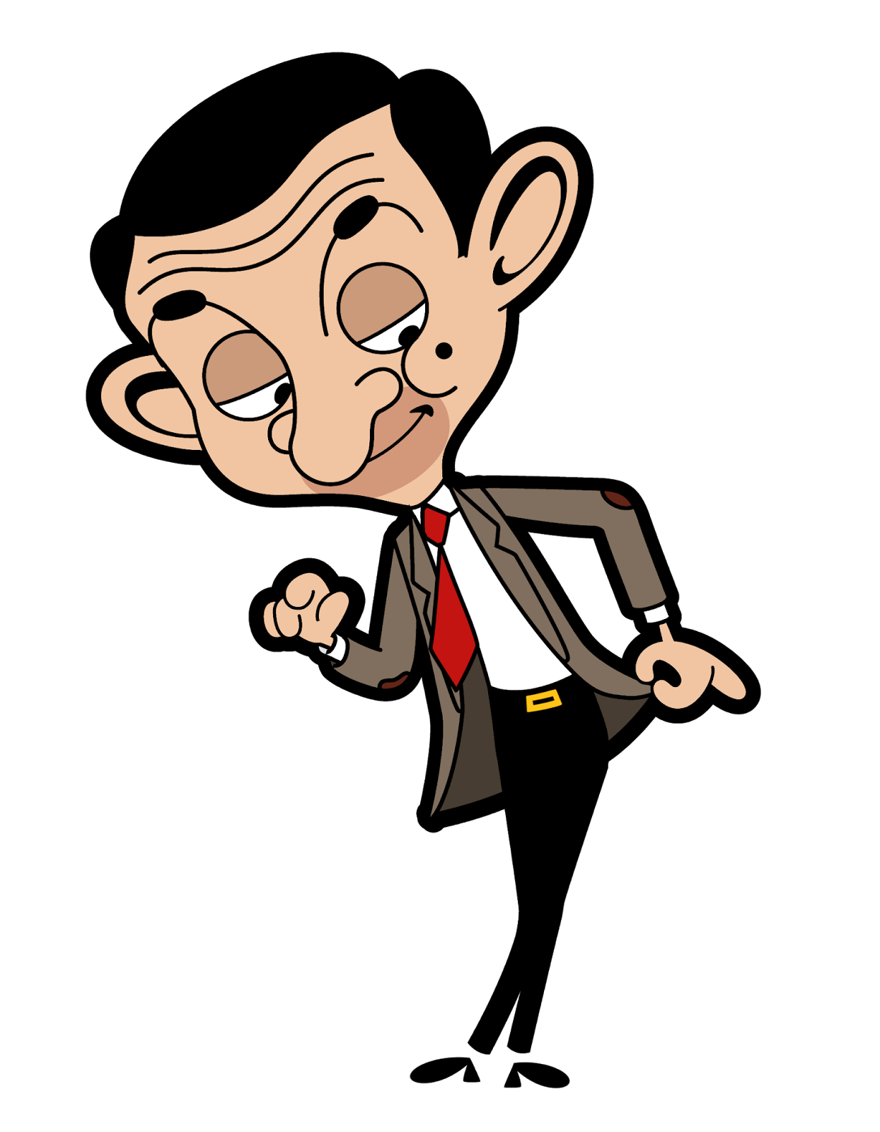 Mr. bean avatar character cartoon, Rowan Atkinson png image #25015
