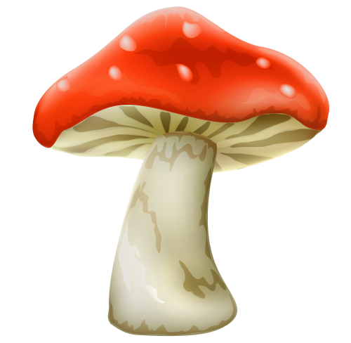 mushroom with white dots clipart best clipart #9082