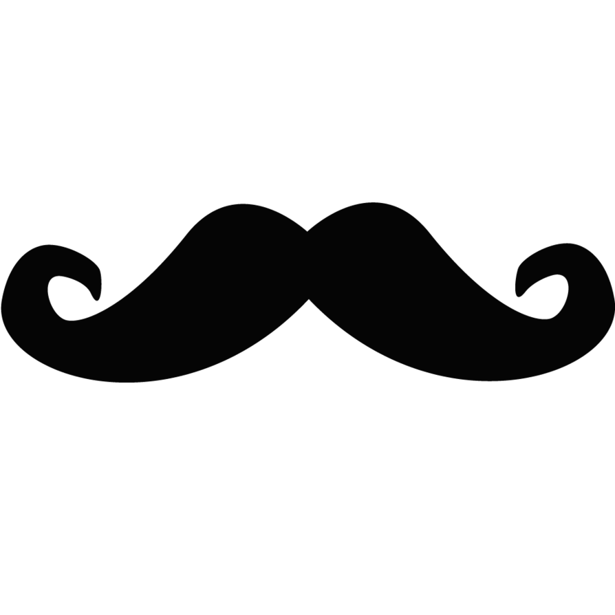 vector mustache clipart best #15044