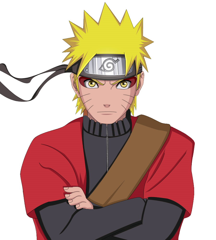 Desenho Naruto PNG - Naruto vetor com fundo transparente.