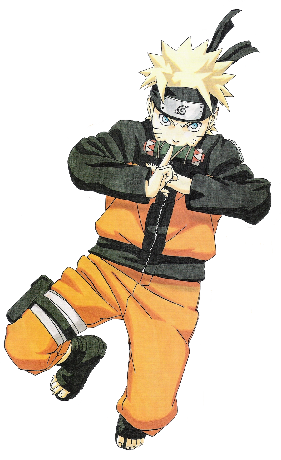 Naruto em pé PNG transparente - StickPNG