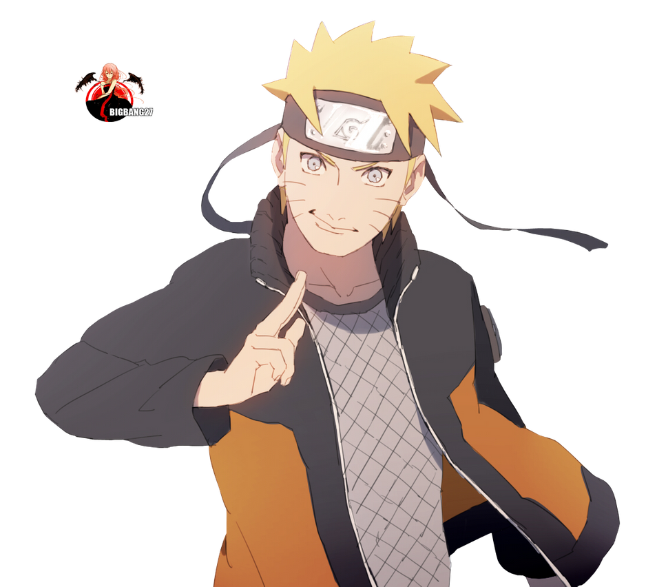 uzumaki naruto naruto render png bigbang #37632