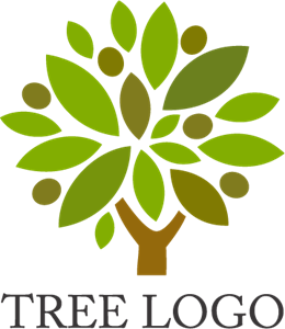 nature tree logo vector download #8635