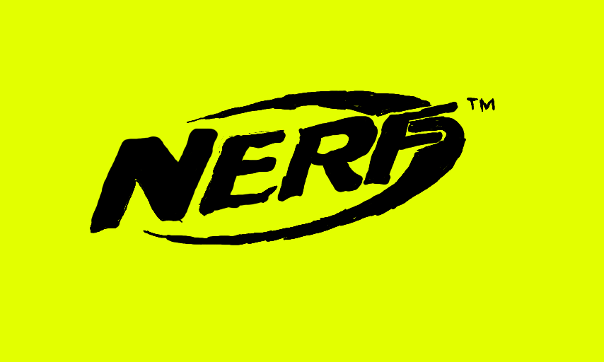 nerf logo yellow background #2196