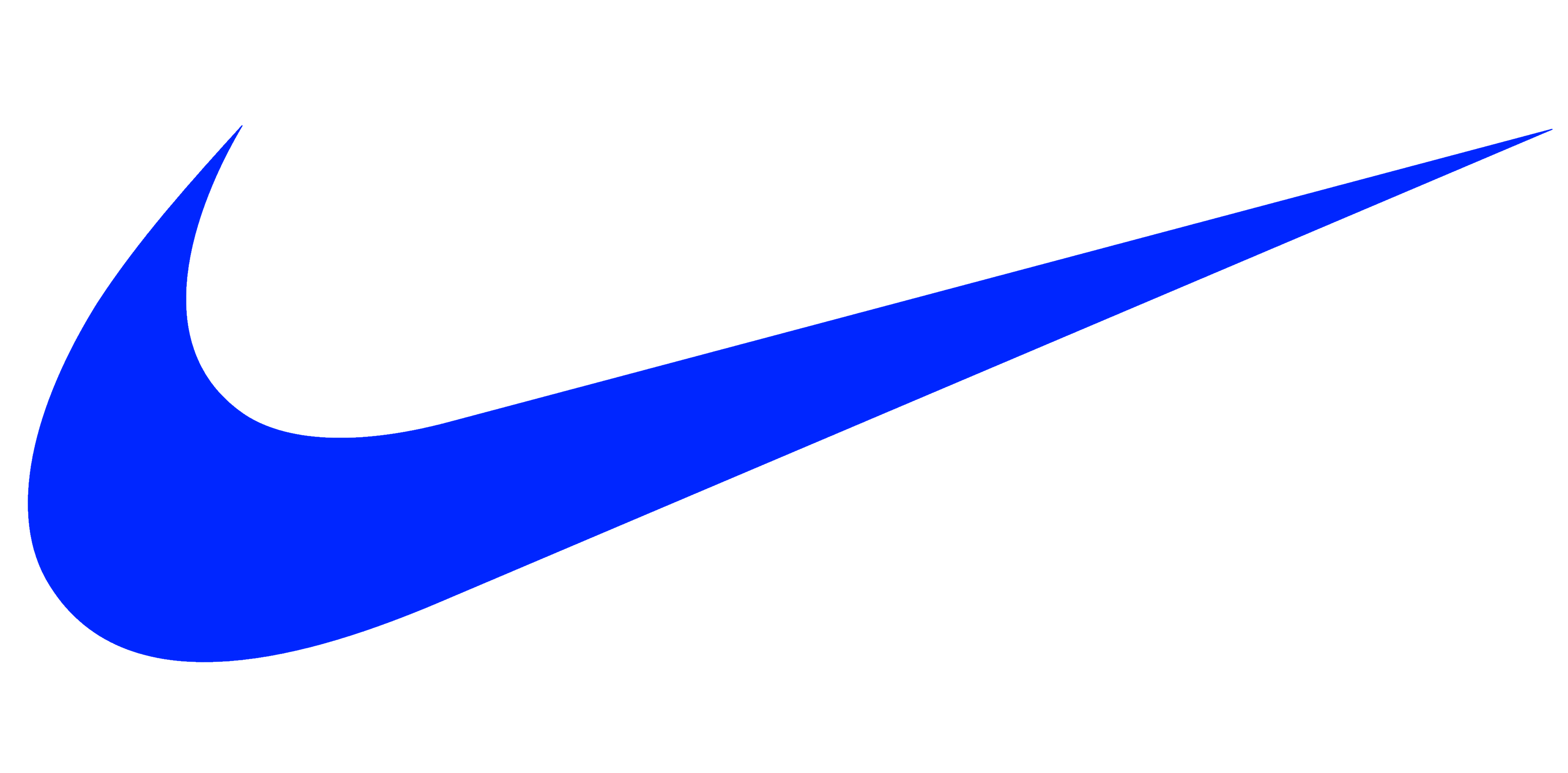 blue nike logo png 39978