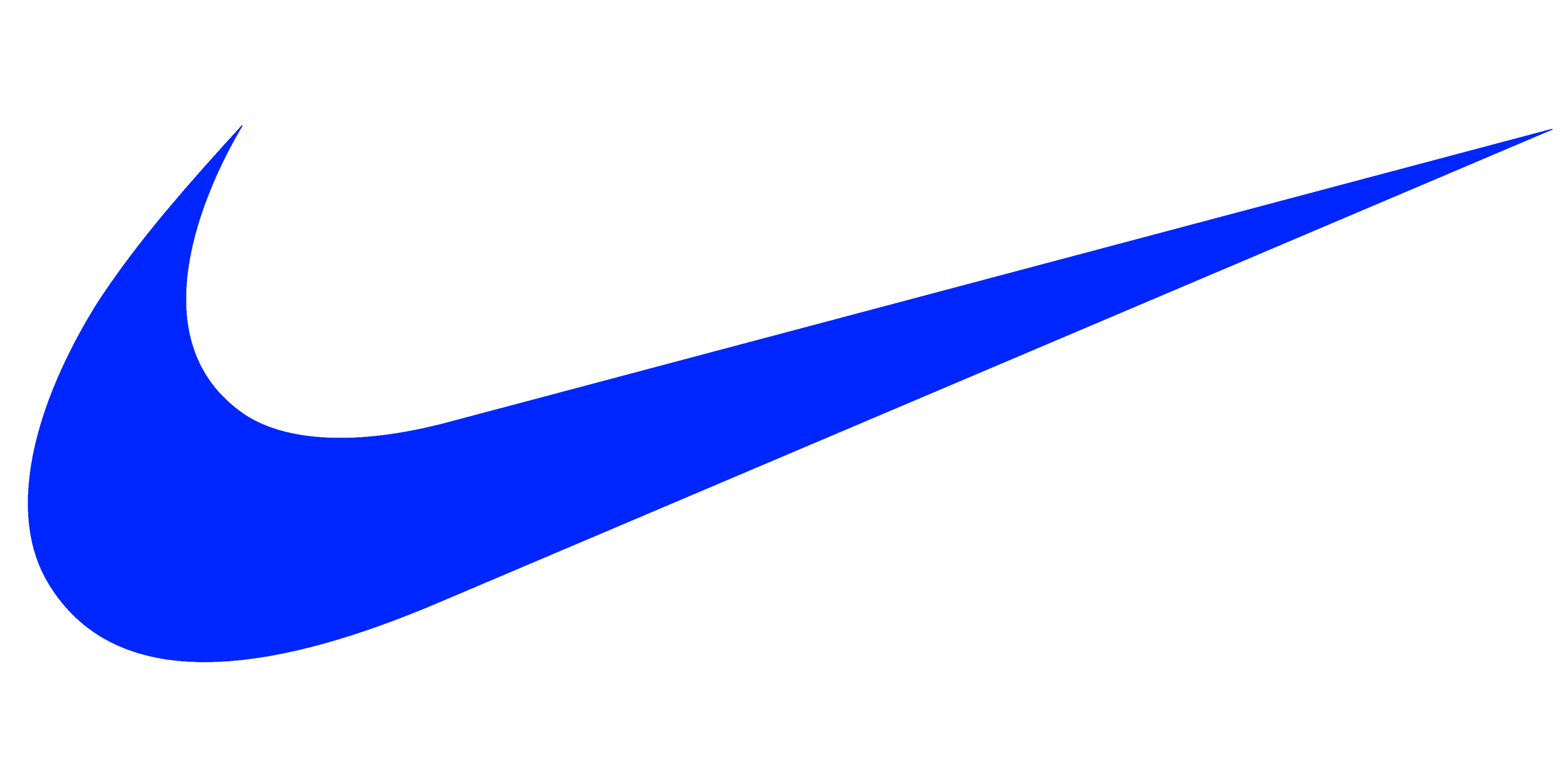 blue nike logo png #39978