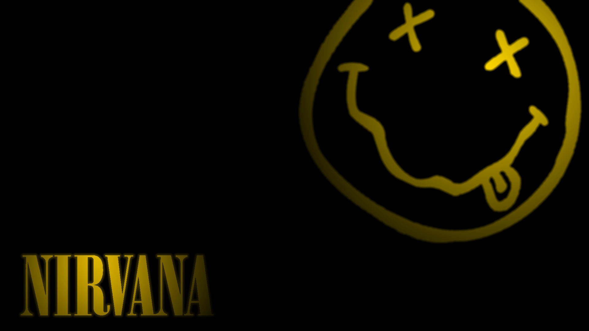 gold nirvana png logo wallpaper #2902