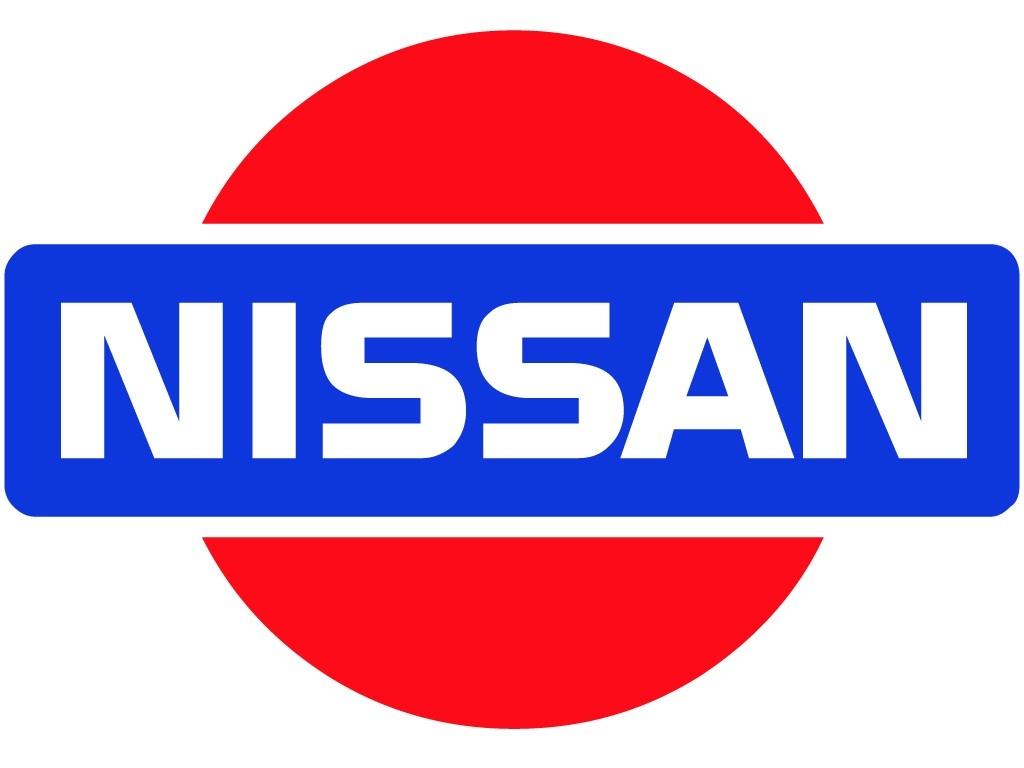 red circle with nissan blue text logo png #704