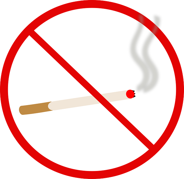 no smoking, smoking cigarette vector graphic pixabay #19780
