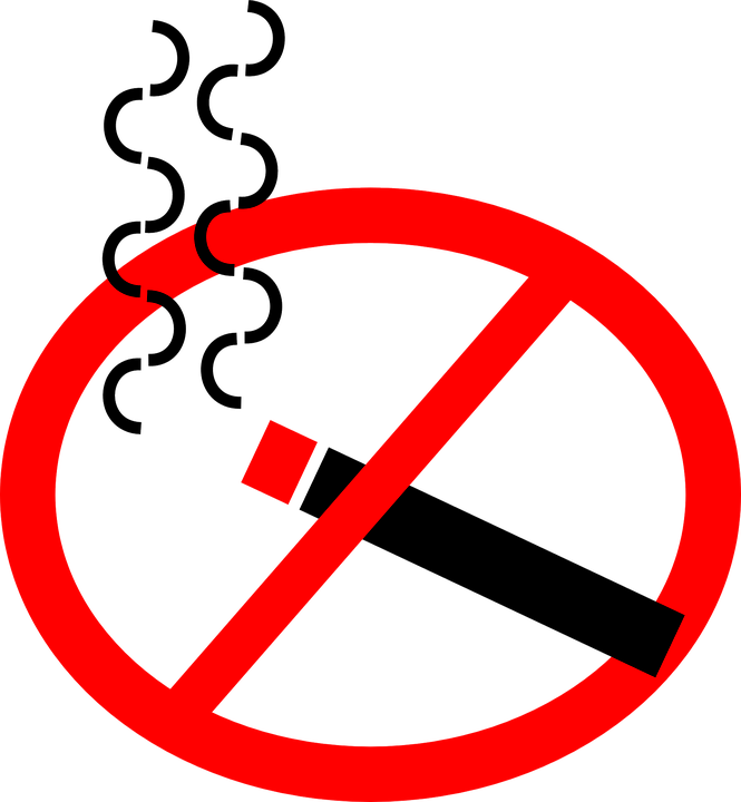 no smoking, smoking sign vector graphic pixabay #19794