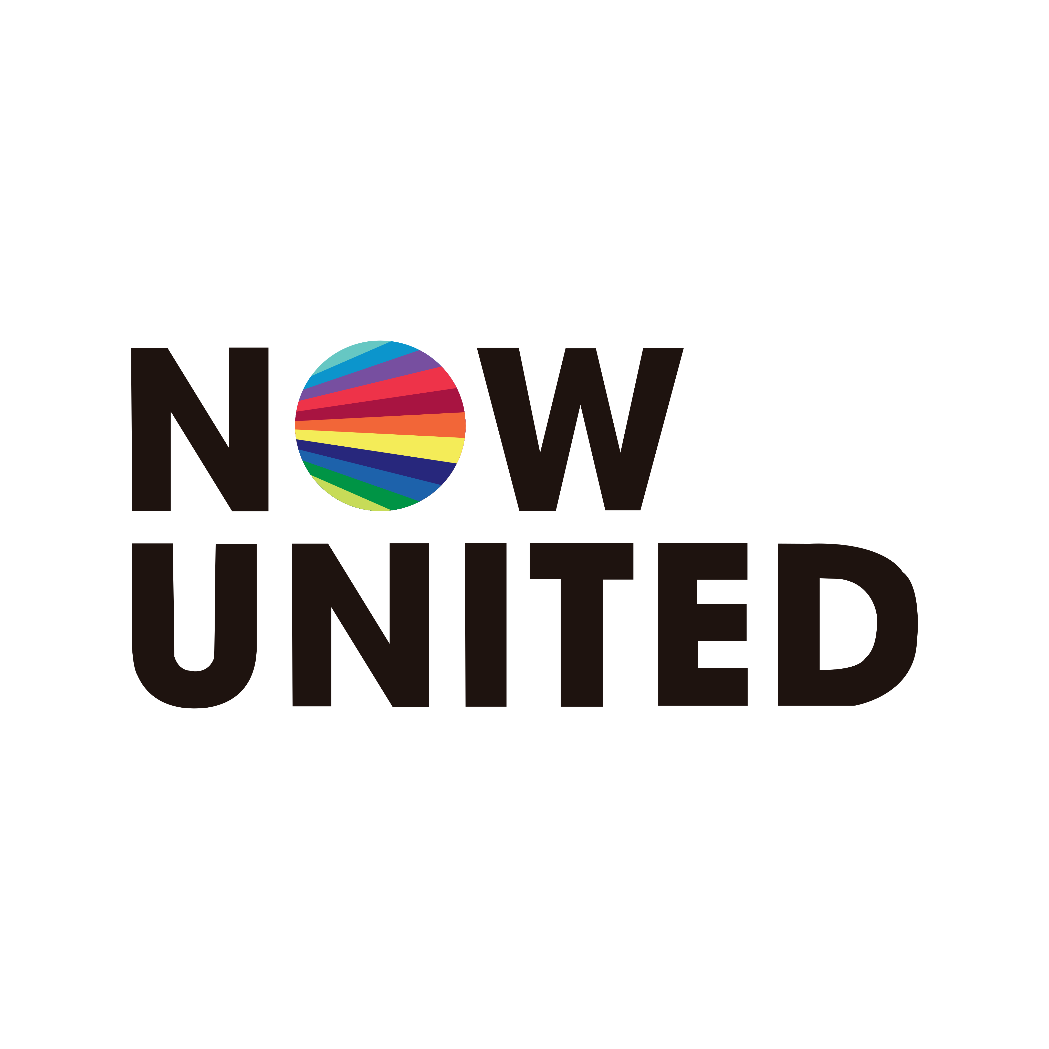 now united black font logo png #41872