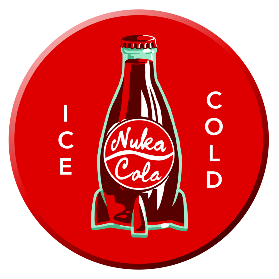 nuka cola ice cold png logo #6524