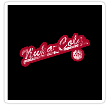 nuka cola, shirt of retro, fallout, atomic, fall png logo #6536