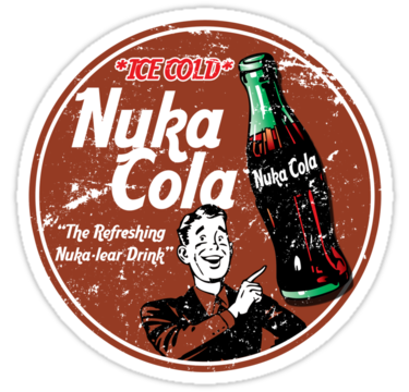 nuka cola t shirt heat transfer our funny png logo #6529