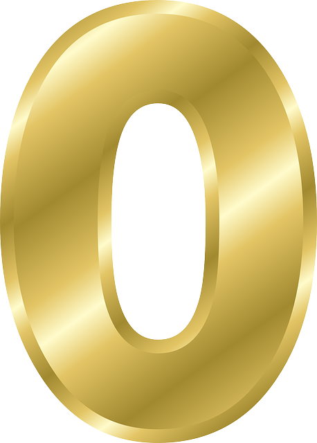 Number Zero Deco Gold Png Clip Art Image Numeros Dorados Numeros Images And Photos Finder