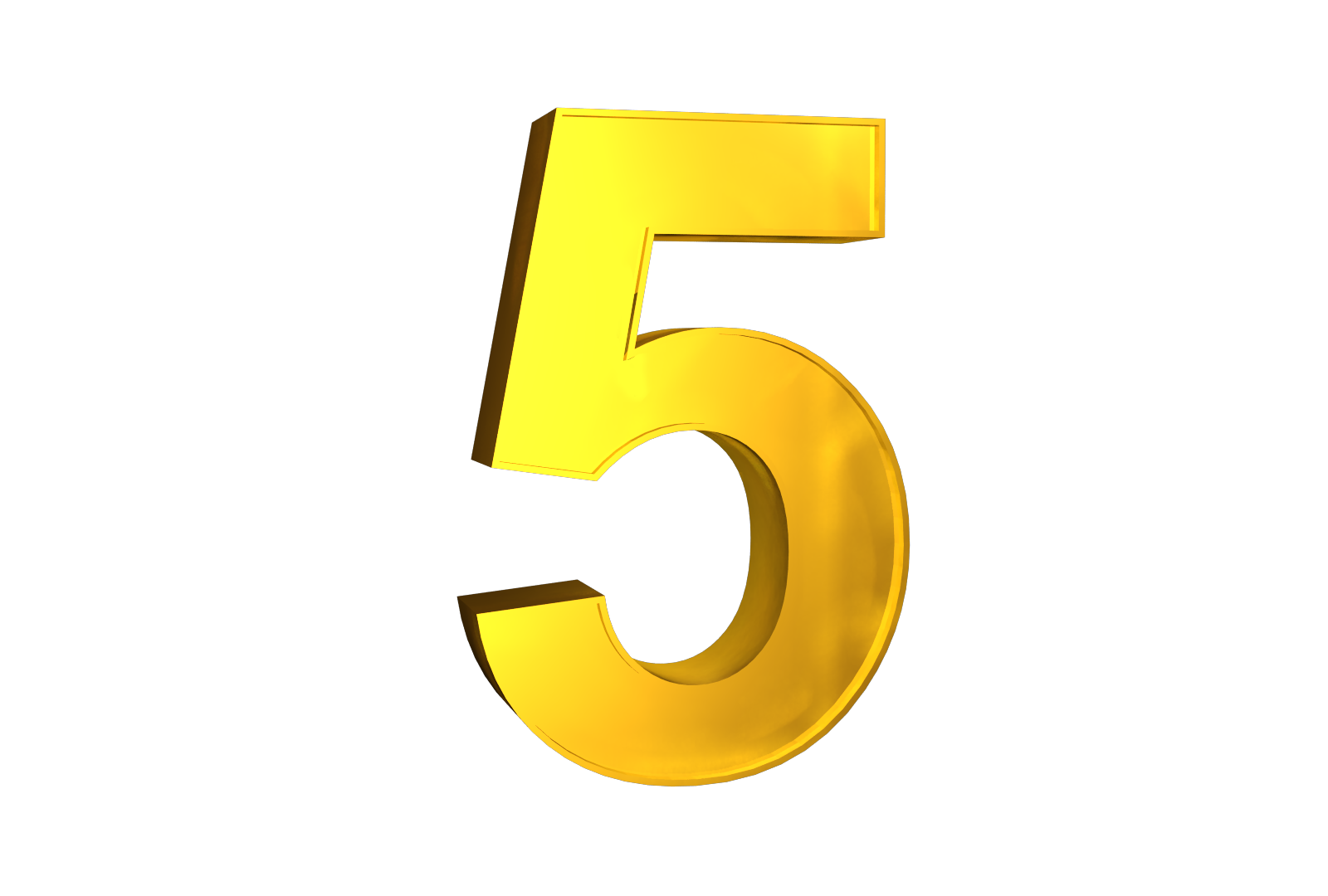 number 5 logo