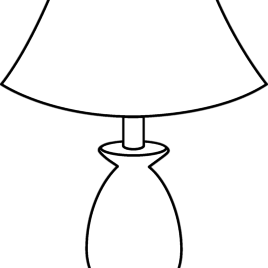 oil lamp lamp black and white transparent #39600