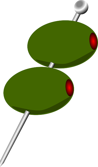 olives garnish martini vector graphic pixabay #30106