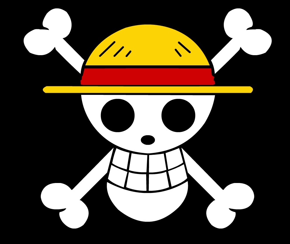 one piece hat and bone logo #70