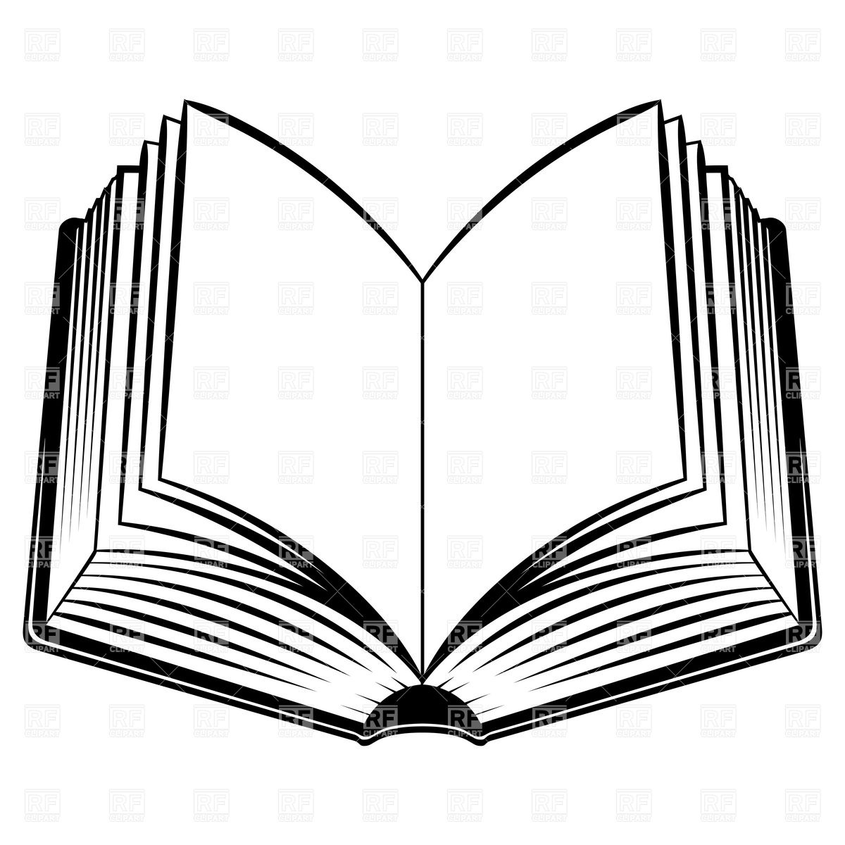 open book colouring pages download clip art #31498