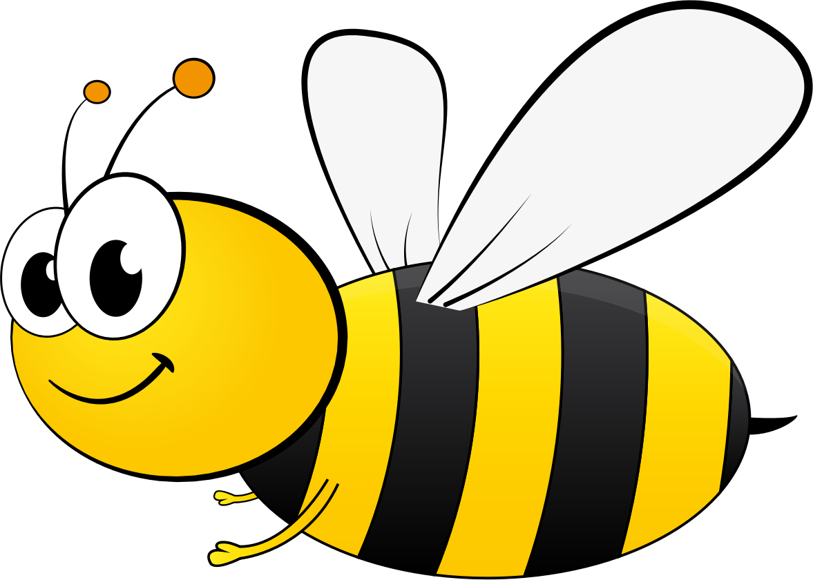 openclipart, cartoon bee gdj cartoon bee from pixabay #31477