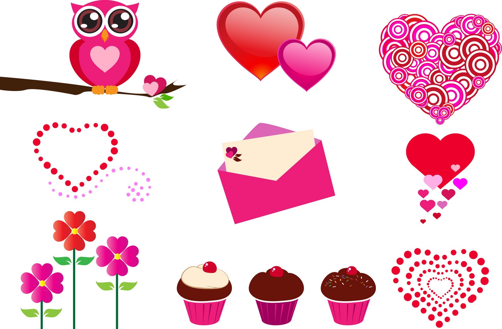 owl clipart, our house pink diy owl print #31654