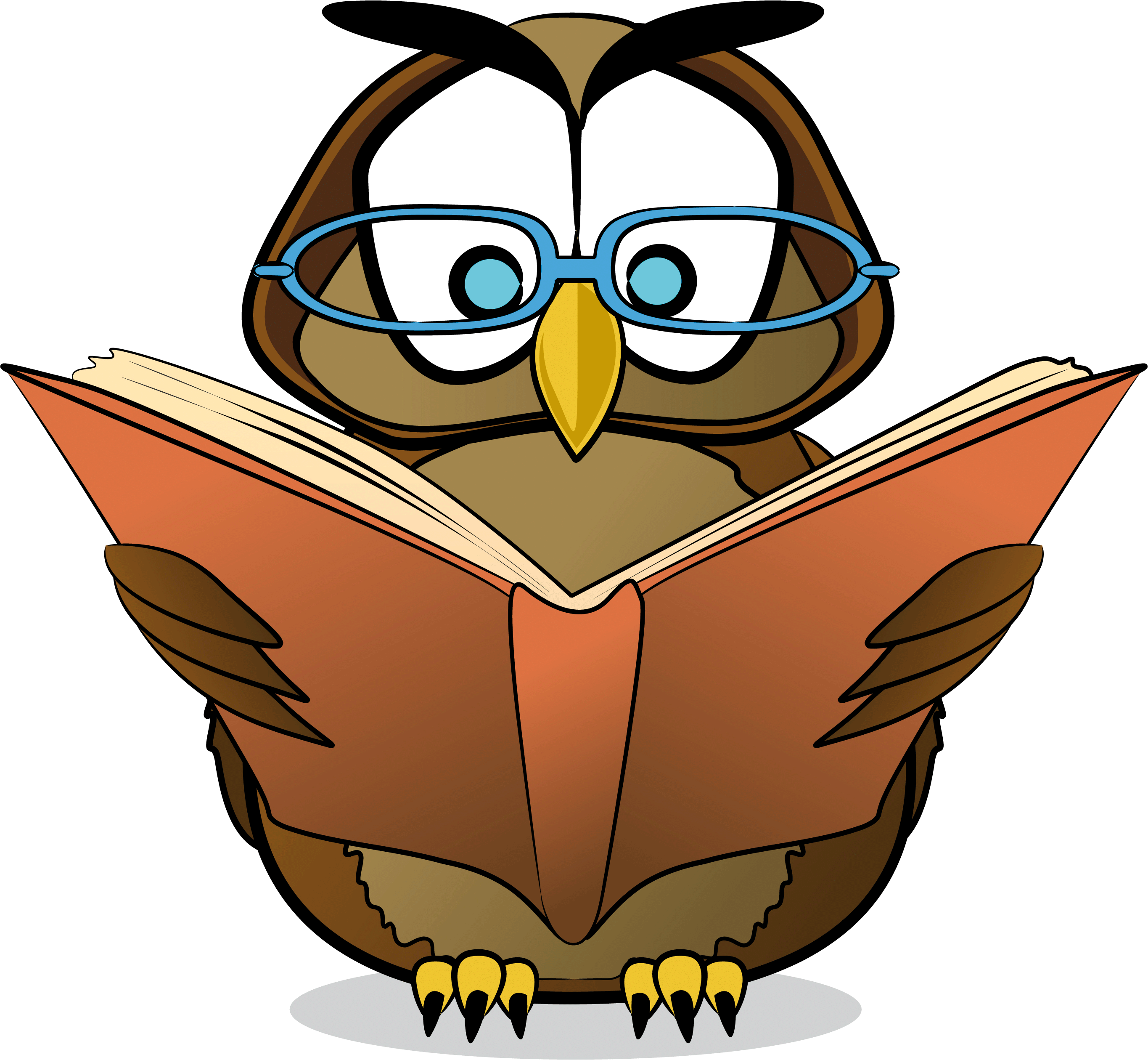 owl clipart, owl reading clipart clipart panda clipart images #31644