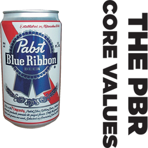 the pbr core values, pabst blue ribbon png logo #5925
