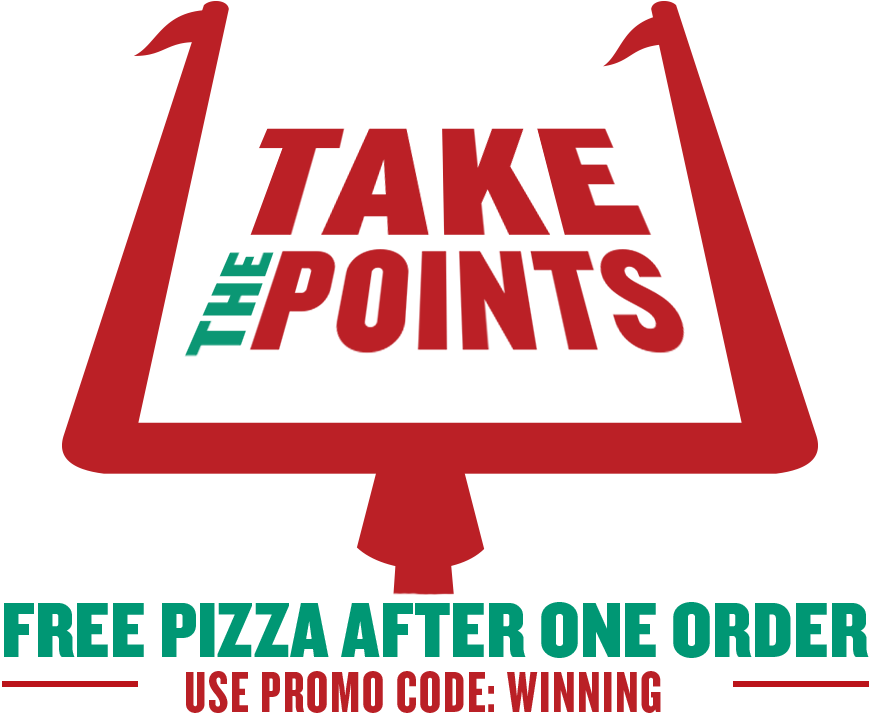 the take points pizza after one order png logo #5079