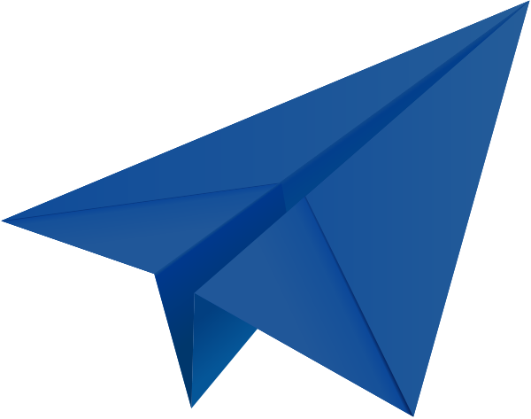 navy blue paper plane paper aeroplane vector icon data #31523