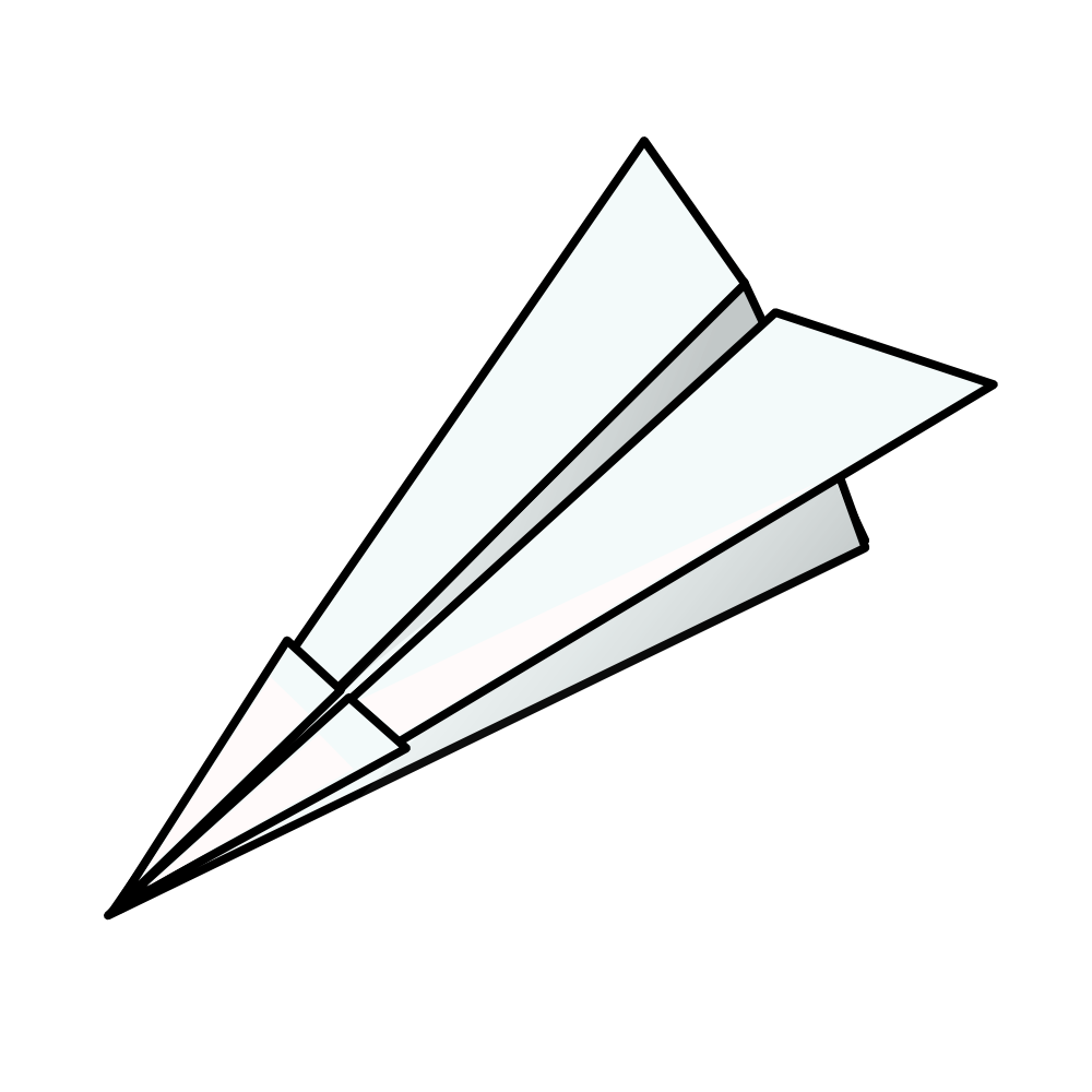 onlinelabels clip art paper plane #31517