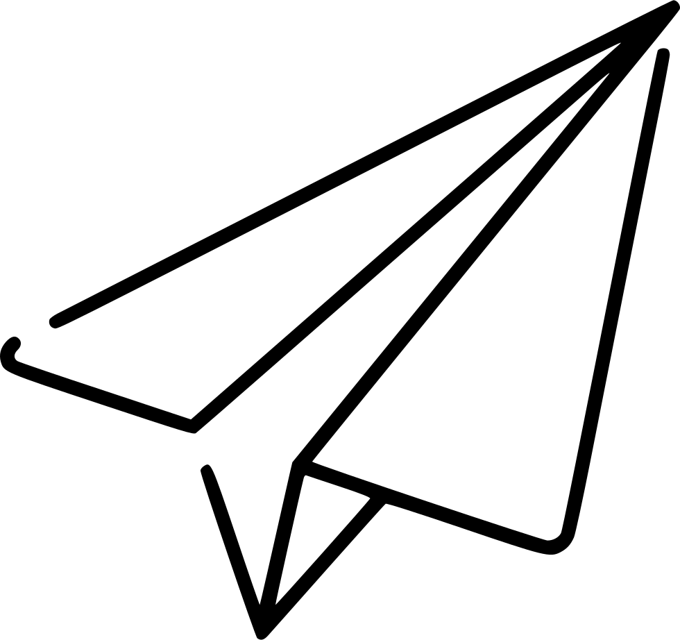 paper plane svg png icon download #31549