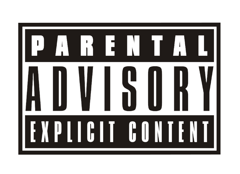 old parental advisory explicit content logo png #4229