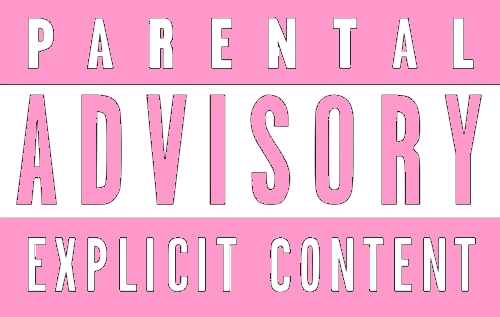 pink parental advisory png logo #4240