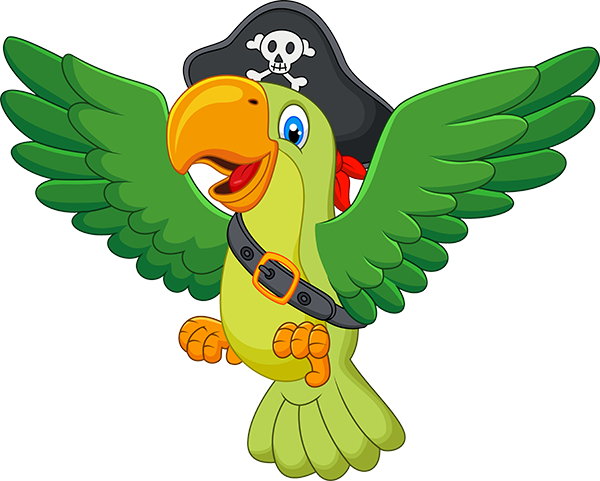 pirate parrot, about typekids the story behind the most fun touch #20108