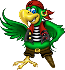 pirate parrot, happy harbors about #20115