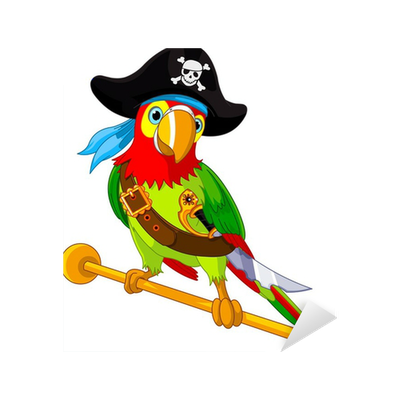 pirate parrot sticker pixers live change #20112