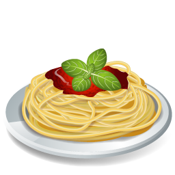 dish pasta spaghetti icon food iconset icons land #21747