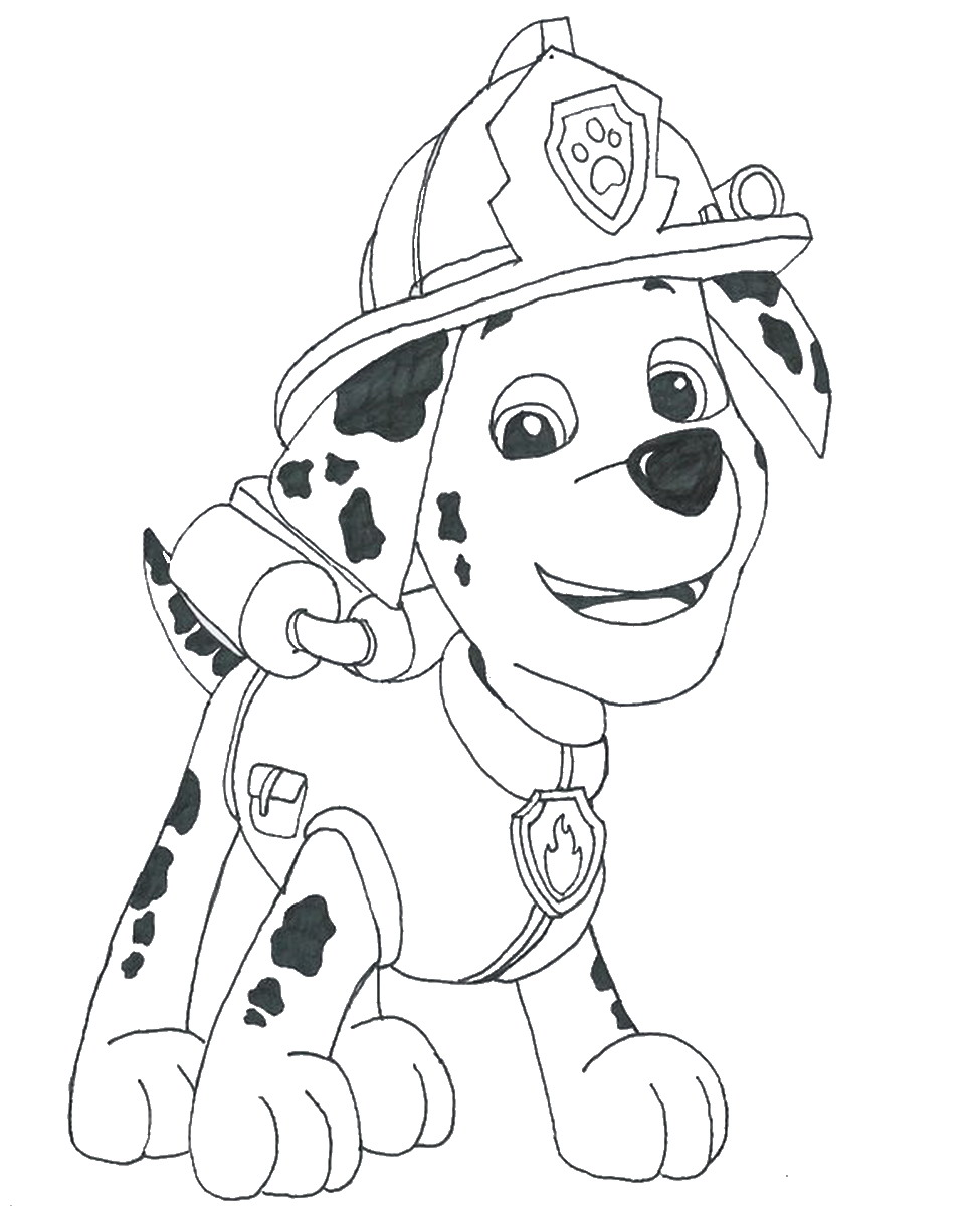 paw patrol kelly colouring pages #2629