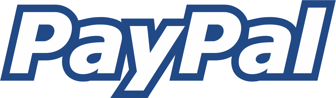 paypal logo border line blue png #2138